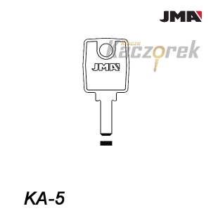JMA 121 - klucz surowy mosiężny - KA-5